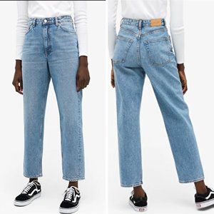 monki cropped jeans